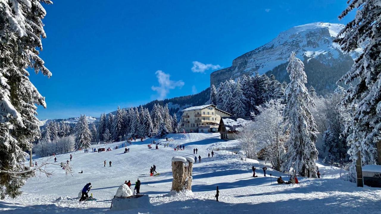 Résidence les 3 Sommets Sarcenas Exterior foto